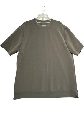 FIOBOC Modal Blend Crewneck Short Sleeve Tee Shirt Gray Men’s Sz 2XL
